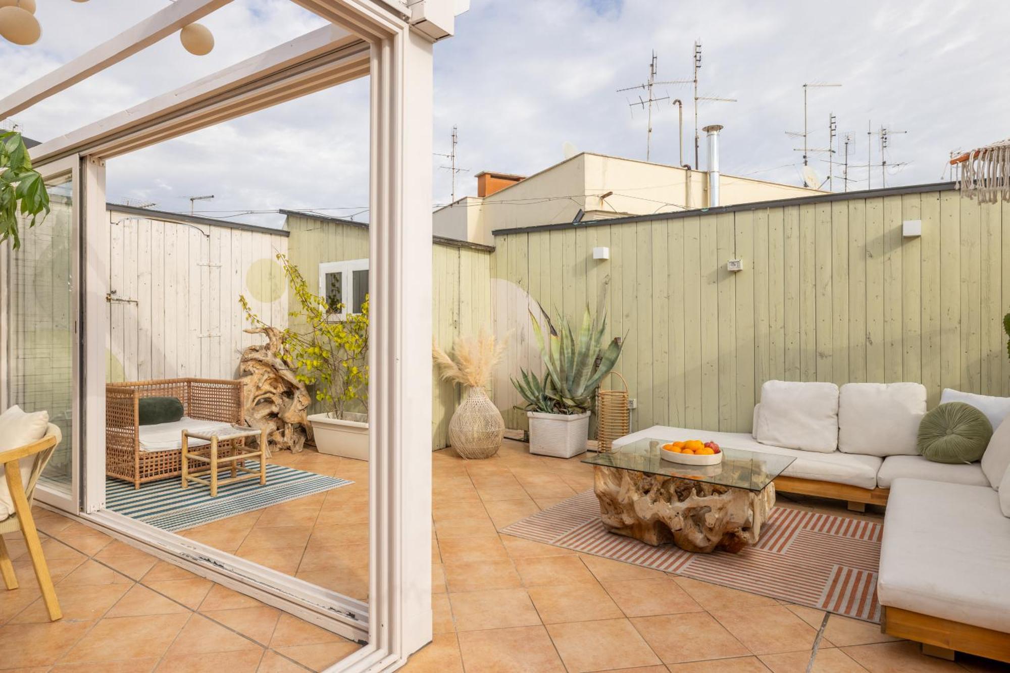Ferienwohnung Aria Penthouse & Garden Rom Exterior foto