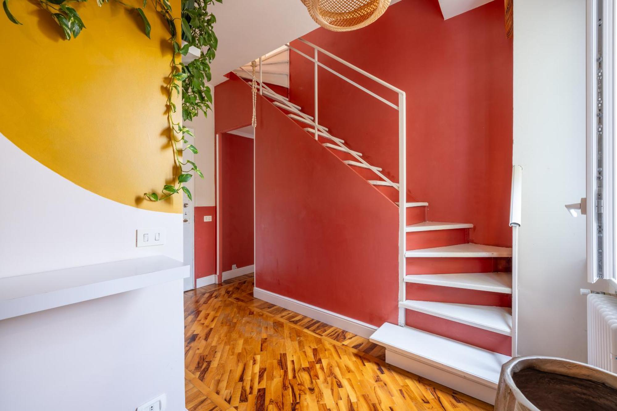 Ferienwohnung Aria Penthouse & Garden Rom Exterior foto